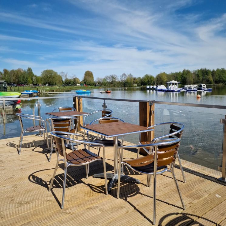 Lakeside Cafe outside seating